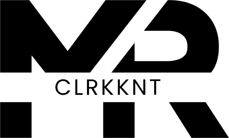 MR CLRKKNT Logo